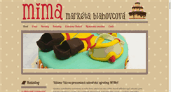 Desktop Screenshot of mima.cz